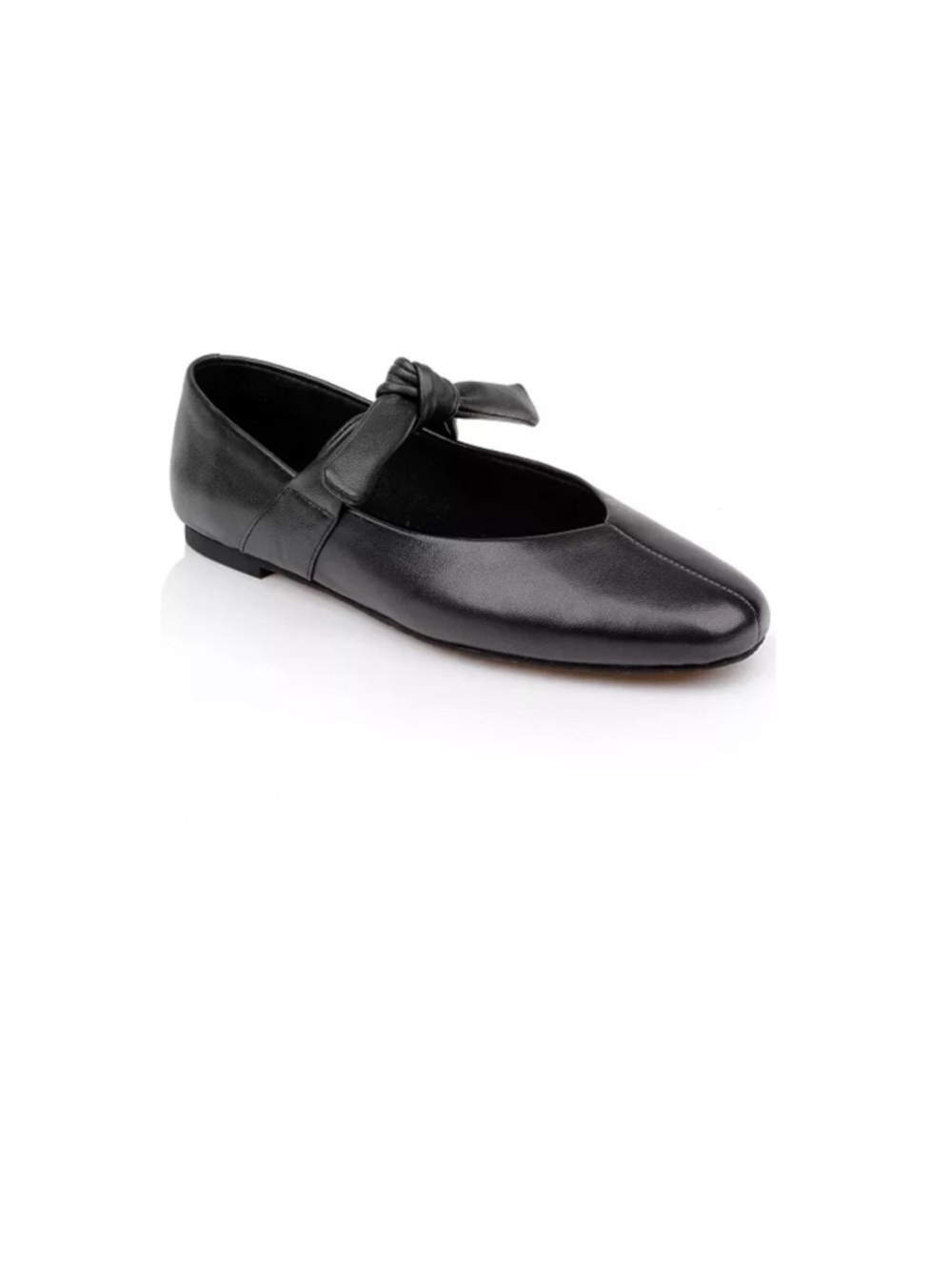 Jewel Badgley Mischka
Women's Taylore Ballet Flats Black Knot-Detail Sz 6 new